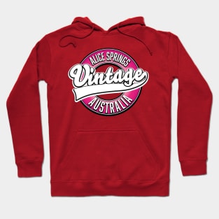 Alice Springs vintage logo. Hoodie